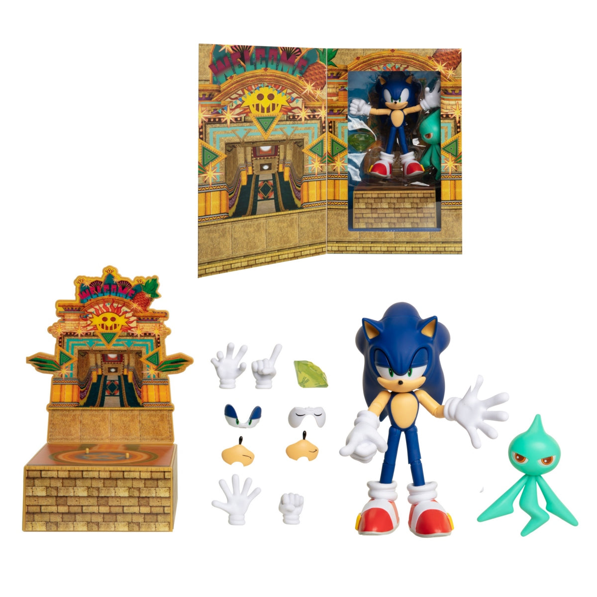 Figura Coleccionable Sonic Moderno De 20 Cms